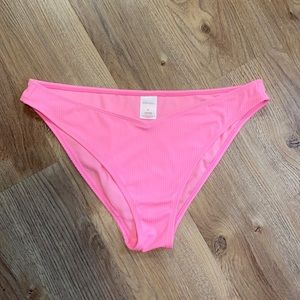 Bikini bottom- bathing suit- XL Pink